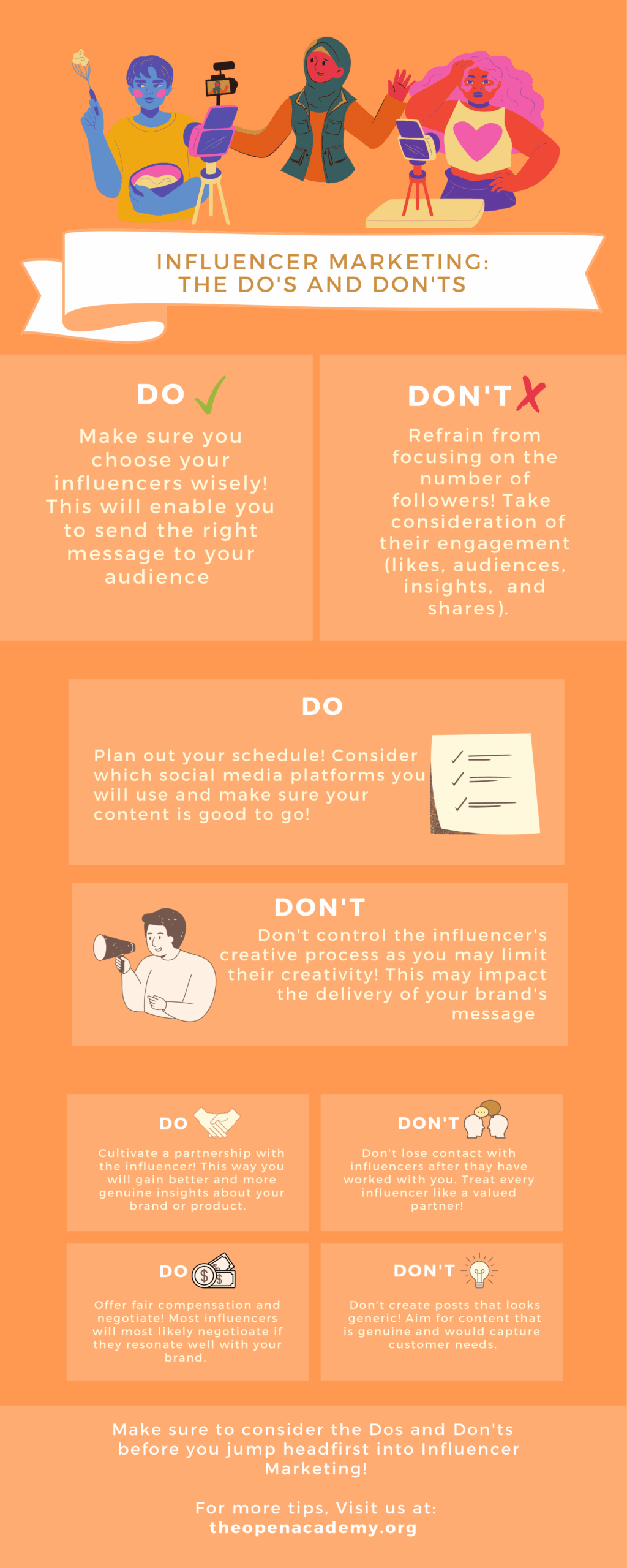 Influencer Marketing The Dos and Donts