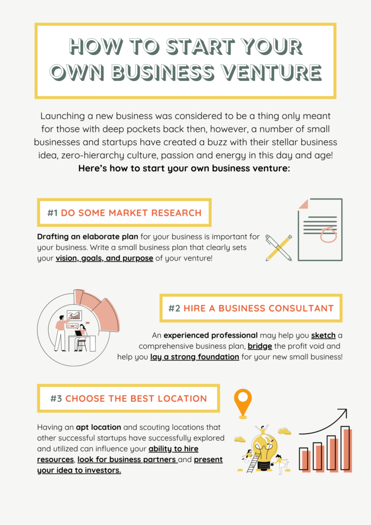How to Start Your Own Business Venture 1
