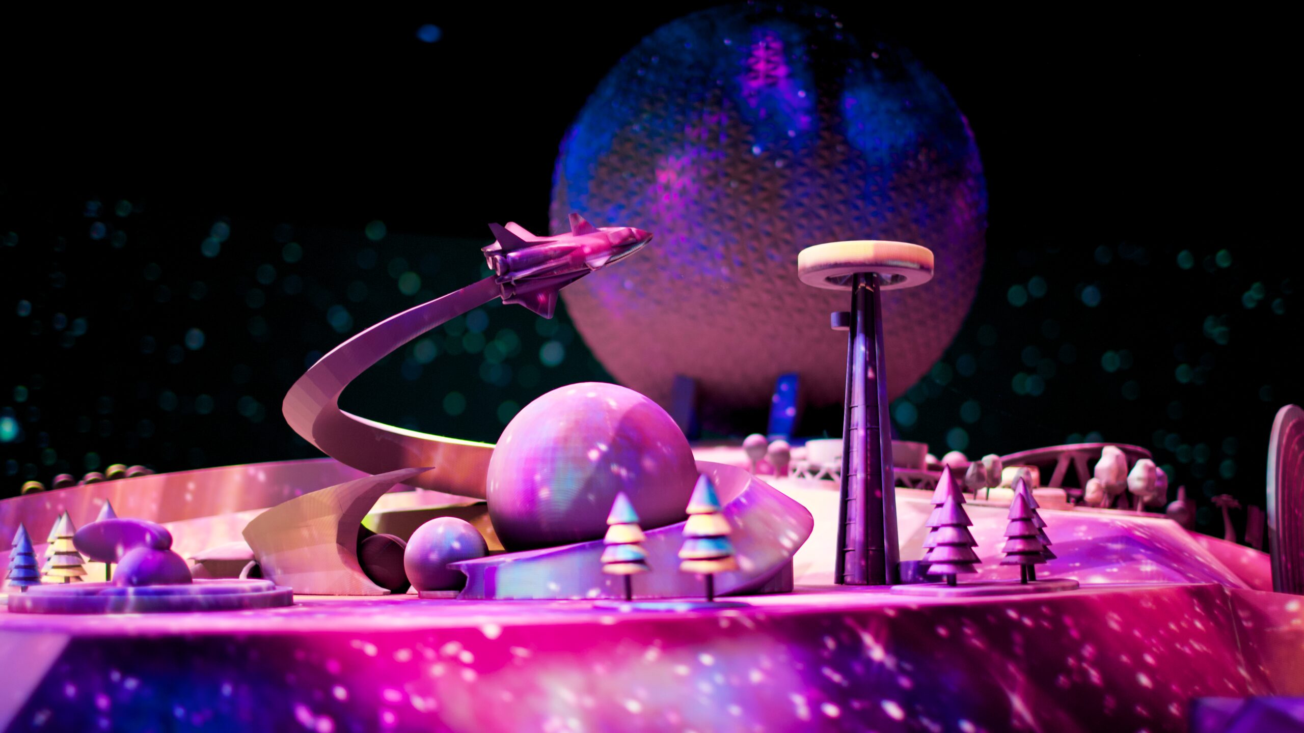 Projection Mapping of Disney