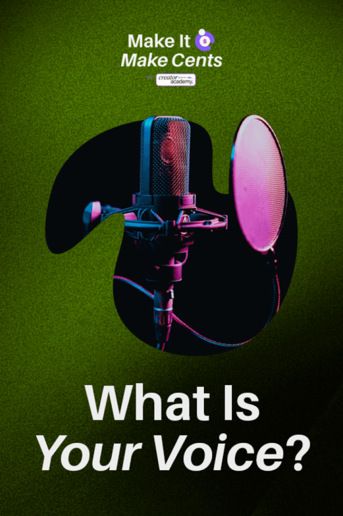 Finding your voice cover image