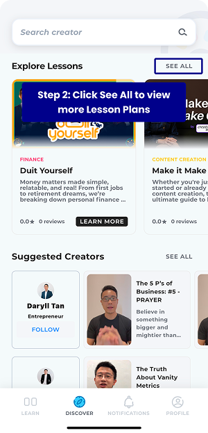 Lessonplannavigation 2