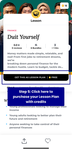 Lessonplannavigation 5