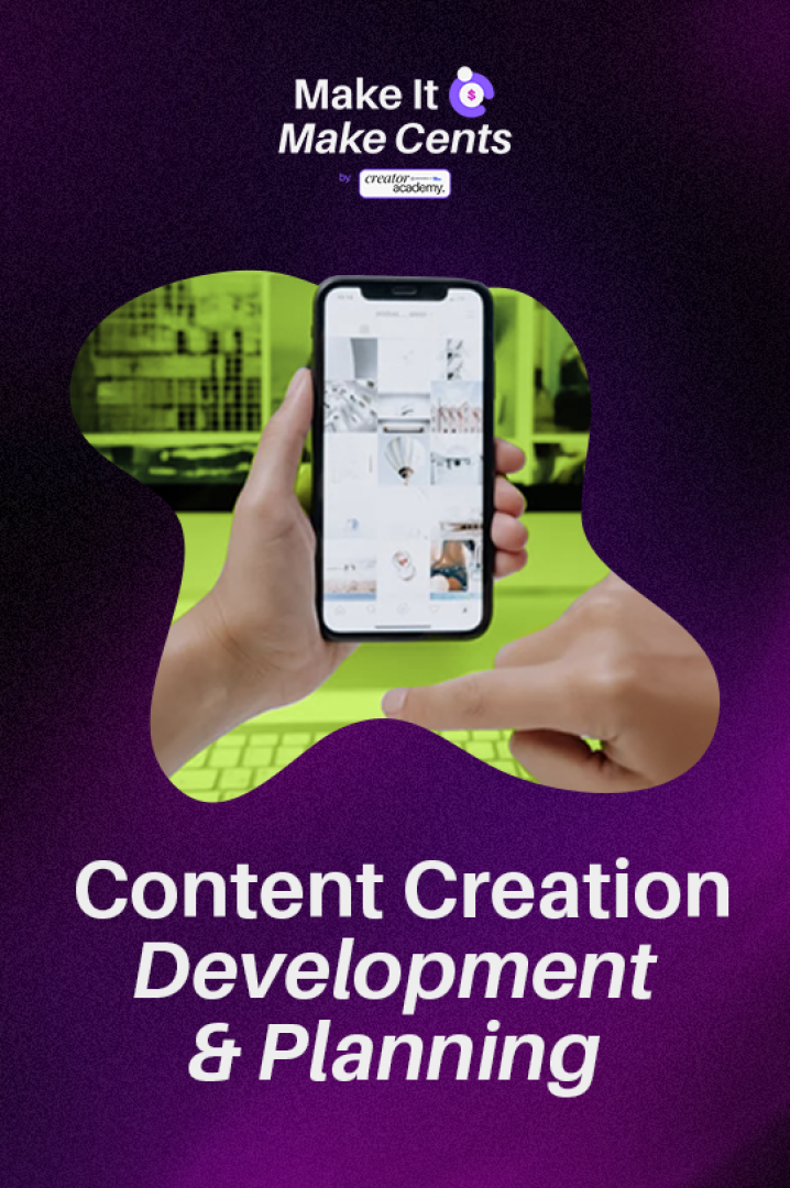 The content creation process cover image