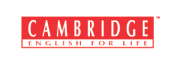 Logo cambridge english for life