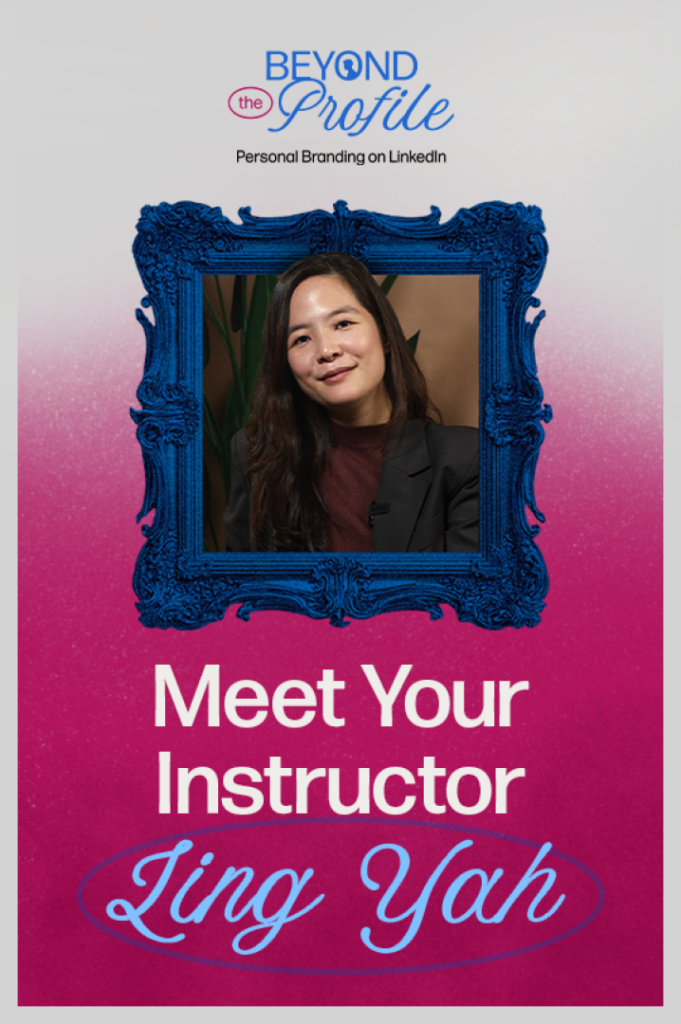 Meet Your Instructor, Ling Yah! Cover Image