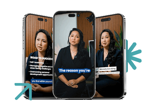 Michelle Iking New To Leadership Phone Gif